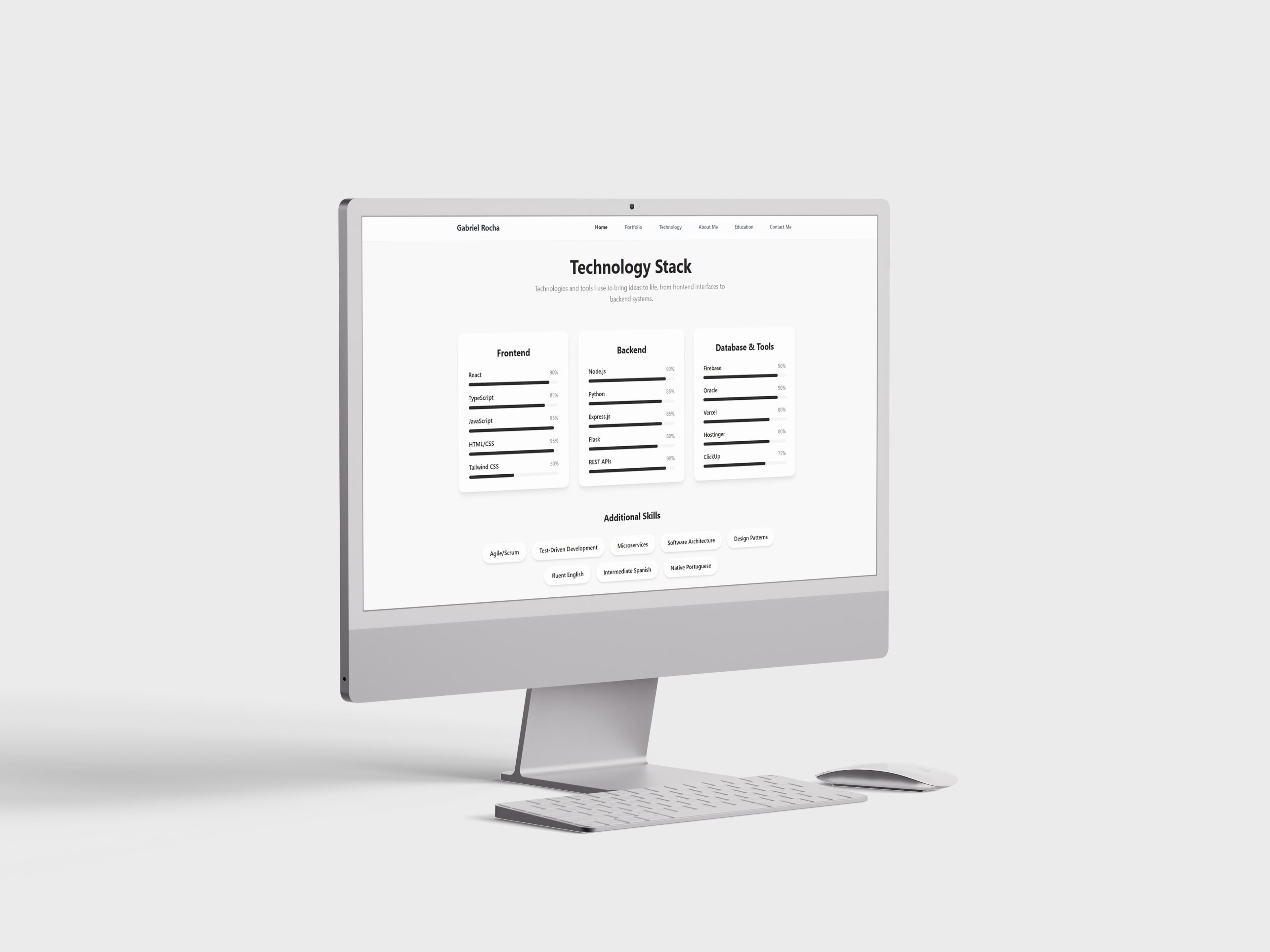 Website de Portfólio image 2